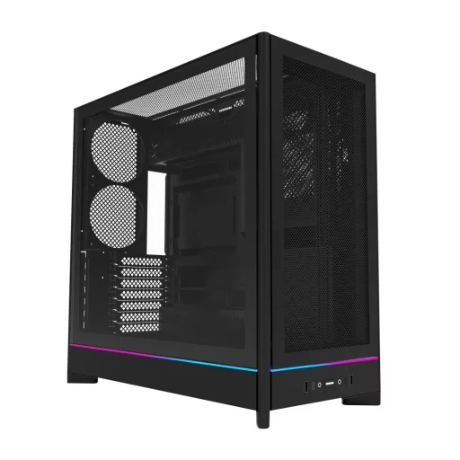 Montech HS01 Midi Tower Fekete