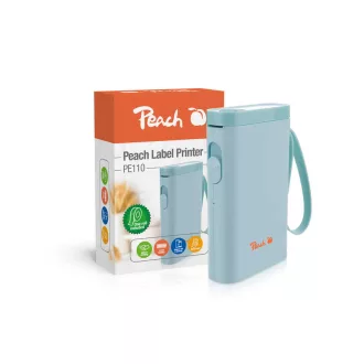   Peach PE110 címkenyomtató Direkt termál 203 x 203 DPI 60 mm/sec Vezeték nélküli Bluetooth