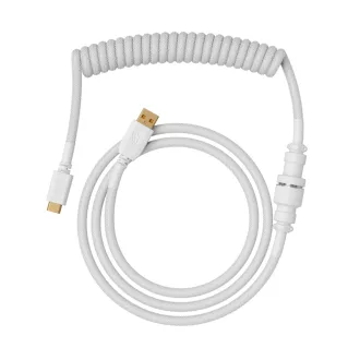   Glorious Gaming GLO-KB-ACC-CBL-COIL-GWHT billentyűzet-/egérkábel Fehér 1,4 M