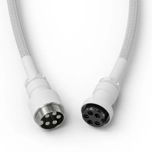 Glorious Gaming GLO-KB-ACC-CBL-COIL-GWHT billentyűzet-/egérkábel Fehér 1,4 M