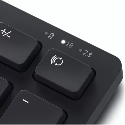 DELL KM555 billentyűzet Egér mellékelve Univerzális RF vezeték nélküli + Bluetooth QWERTZ Magyar Fekete
