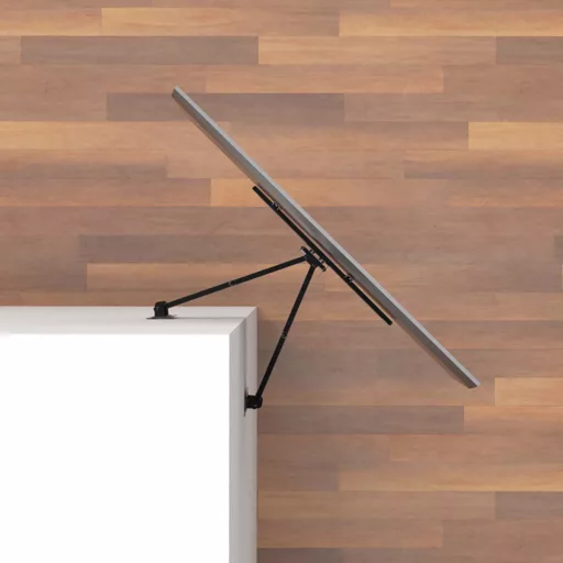 Nedis TVWM5350BK asztali TV konzol 177,8 cm (70") Fali Fekete