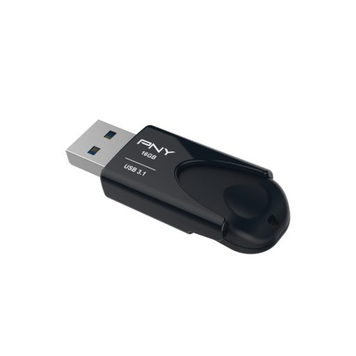 PNY Attache 4 USB flash meghajtó 16 GB USB A típus 3.2 Gen 1 (3.1 Gen 1) Fekete