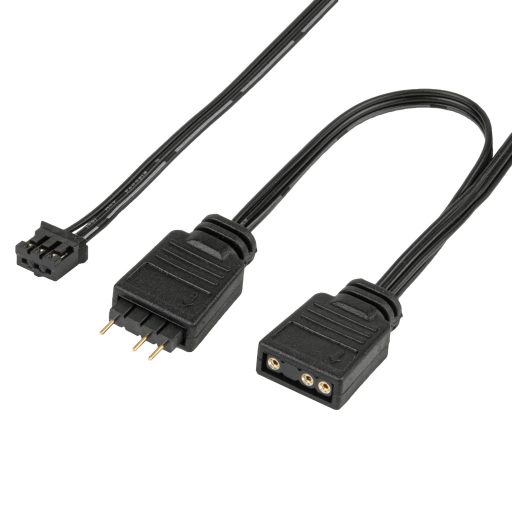 Silverstone Shark Force 120 ARGB Fekete, Fehér 1 db