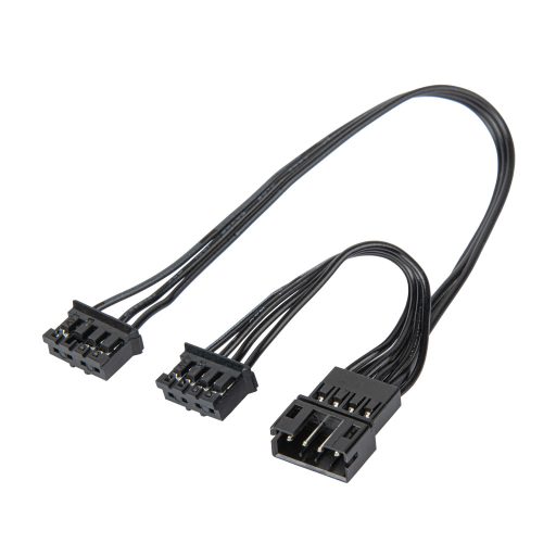 Silverstone Shark Force 120 ARGB Fekete, Fehér 1 db