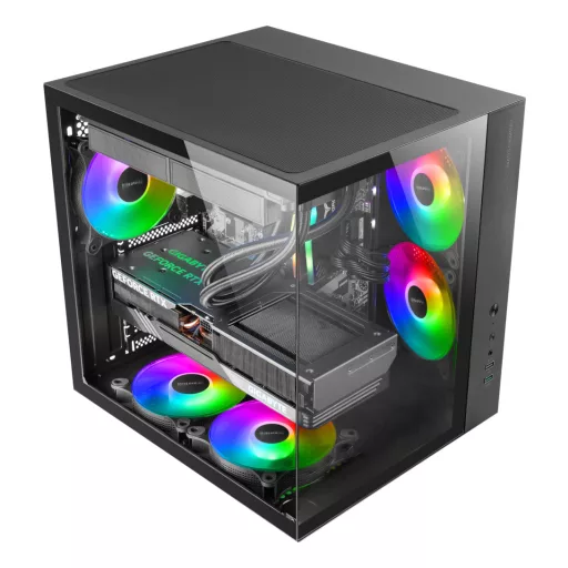 Mars Gaming MCV-ONE Midi Tower Fekete