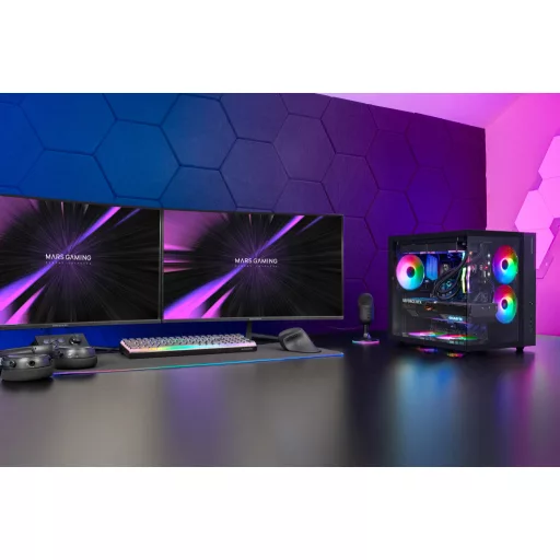 Mars Gaming MCV-ONE Midi Tower Fekete