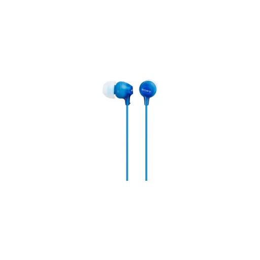 Sony MDR-EX15AP Headset Vezetékes Hallójárati Hívás/zene Kék