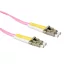ACT 1m 50/125µm OM4 InfiniBand és száloptikai kábel LC Kék