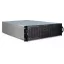 Inter-Tech 3U-30255 Rack Fekete, Rozsdamentes acél