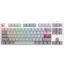 Ducky One 3 TKL Mist Grey billentyűzet Játék USB Német Szürke