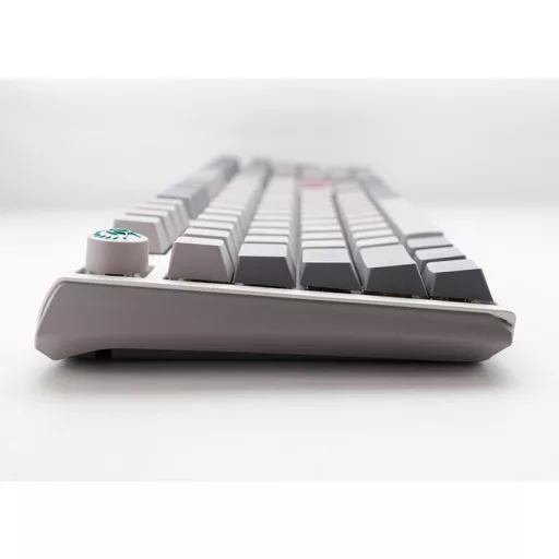 Ducky One 3 TKL Mist Grey billentyűzet Játék USB Német Szürke