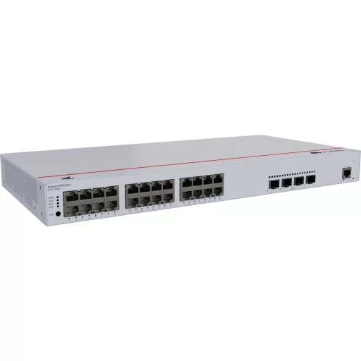 HUAWEI eKit S310 Series S310-24P4X Vezérelt L2+ Gigabit Ethernet (10/100/1000) Ethernet-áramellátás (PoE) támogatása 1U Szürke