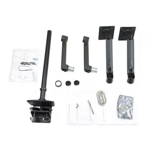 Ergotron LX Series LX Dual Stacking Arm, Tall Pole, Matte Black 101,6 cm (40") Asztali Fekete
