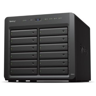   Synology DiskStation DS2422+ tárolószerver NAS Tower Ryzen Embedded V1500B 4 GB DDR4 0 TB DiskStation Manager Fekete