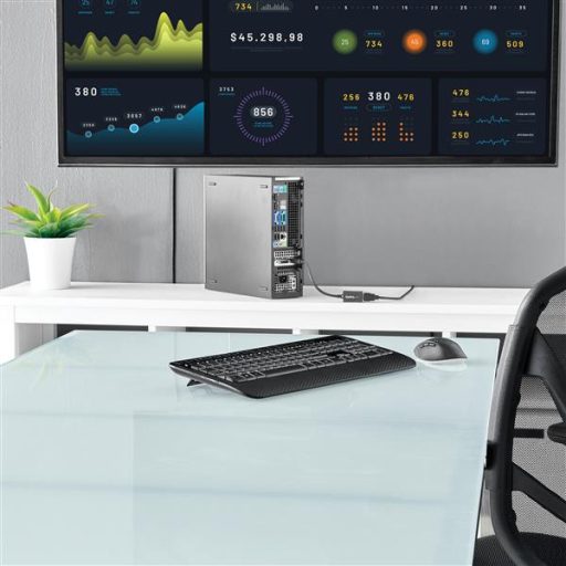 StarTech.com DP2HDMI2 video átalakító kábel 0,21 M DisplayPort HDMI Fekete