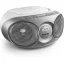 Philips AZ215S/12 hordozható sztereó rendszer 3 W FM Ezüst