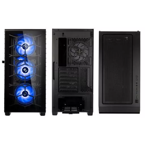Kolink Observatory Y ARGB Midi Tower Fekete