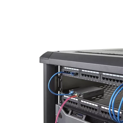 StarTech.com ET91000SM10 hálózati média konverter 2000 Mbit/s 1310 nm Single-mode Fekete