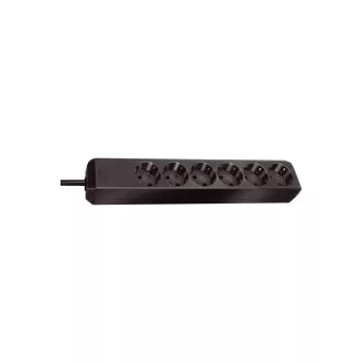 Brennenstuhl Eco-Line Fekete 6 AC kimenet(ek) 1,5 M