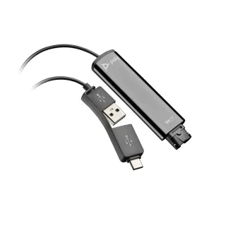 HP Poly DA75 USB to QD Black Adapter TAA Interfész adapter