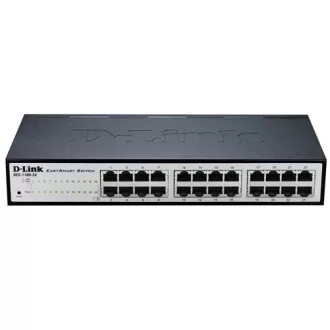   D-Link DGS-1100-24V2 Vezérelt L2 Gigabit Ethernet (10/100/1000) 1U Fekete, Szürke