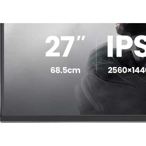 iiyama G-MASTER G2741QSU-B1 68,6 cm (27") 2560 x 1440 pixelek 4K Ultra HD QLED Fekete