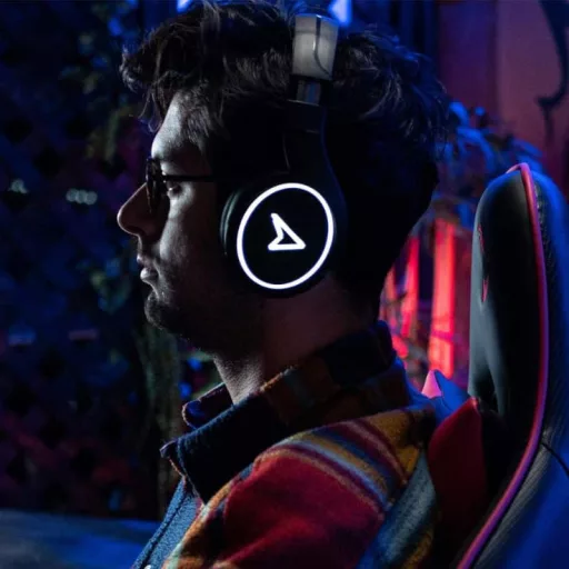 Lexip Impulse Headset Vezetékes és vezeték nélküli Fejpánt Játék Bluetooth Fekete