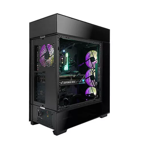In Win Deluxe Edition Full Tower Fekete