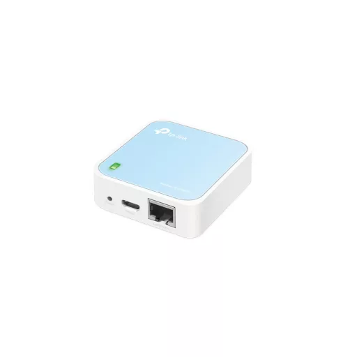 TP-Link TL-WR802N vezetéknélküli router Fast Ethernet Egysávos (2,4 GHz) Kék, Fehér