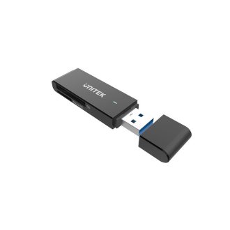   UNITEK Y-9327A kártyaolvasó USB 3.2 Gen 1 (3.1 Gen 1) Type-A Fekete