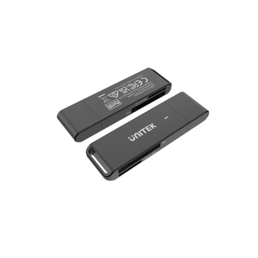 UNITEK Y-9327A kártyaolvasó USB 3.2 Gen 1 (3.1 Gen 1) Type-A Fekete