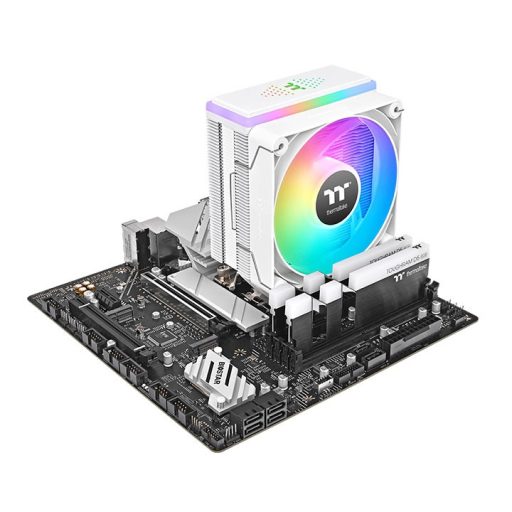 Thermaltake ASTRIA 200 Processzor Hűtő 12 cm Fehér 1 db