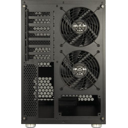 Inter-Tech NAS-8 HDD ház Fekete 2.5/3.5"