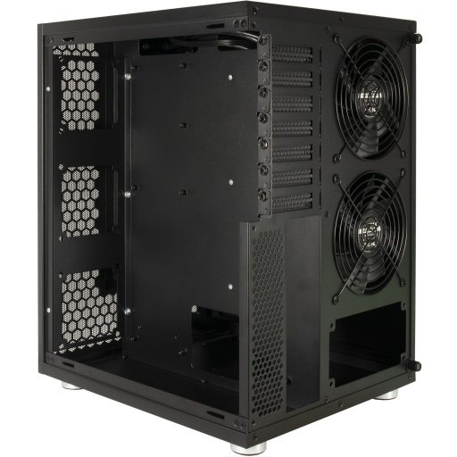 Inter-Tech NAS-8 HDD ház Fekete 2.5/3.5"