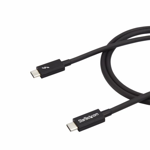 StarTech.com TBLT3MM1M Thunderbolt kábel 1 M 20 Gbit/s Fekete