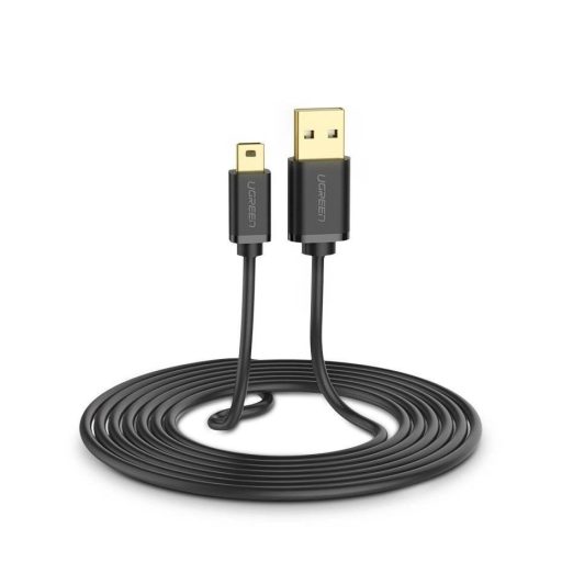 Ugreen USB cable - mini USB US132 1m (black)