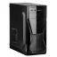 Akyga AK13BK Micro Tower Fekete