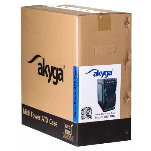 Akyga AK13BK Micro Tower Fekete