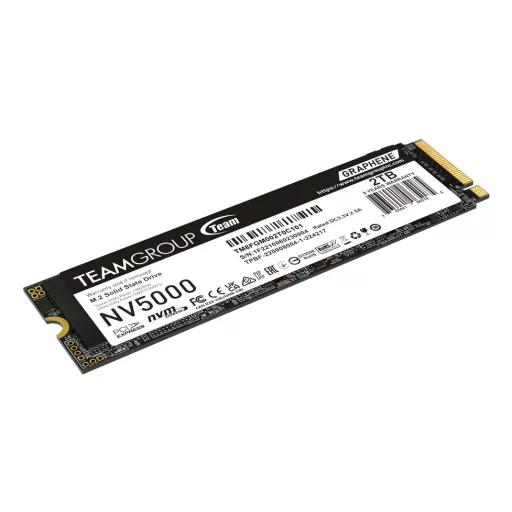 Team Group NV5000 2 TB M.2 PCI Express 4.0 NVMe 3D NAND