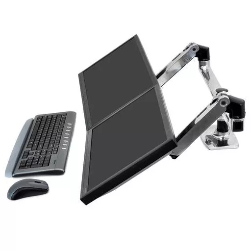 Ergotron LX Series 45-245-026 asztali TV konzol 68,6 cm (27") Ezüst