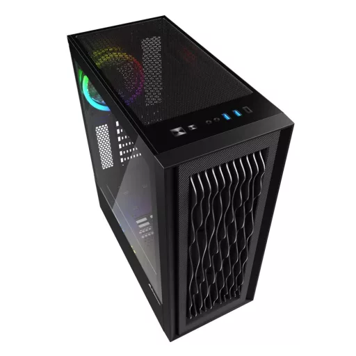 Sharkoon RGB Wave Asztali Fekete