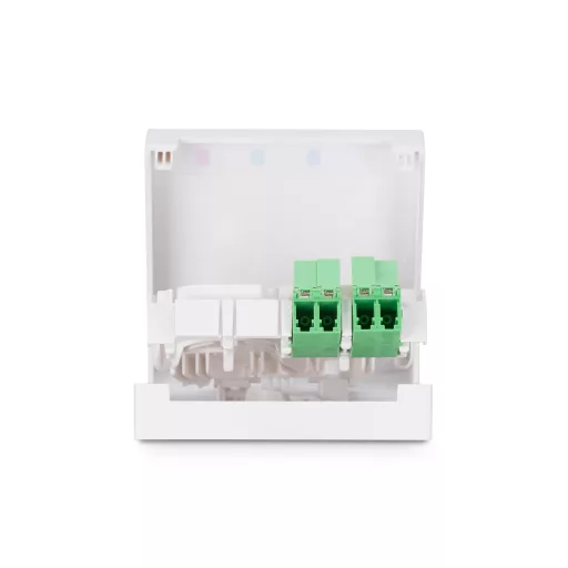 Digitus DN-931097 csatlakozóaljzat LC-D Fehér