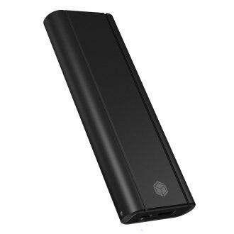 ICY BOX IB-1807MT-C31 Külső SSD ház Fekete M.2