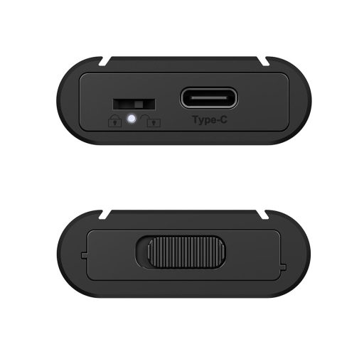 ICY BOX IB-1807MT-C31 Külső SSD ház Fekete M.2