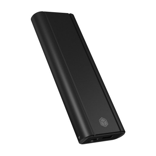 ICY BOX IB-1807MT-C31 Külső SSD ház Fekete M.2