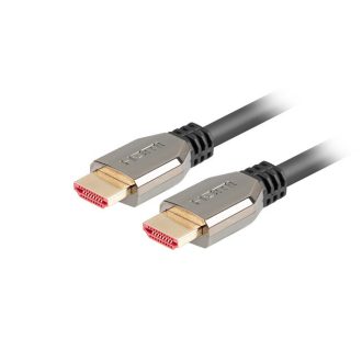   Lanberg CA-HDMI-30CU-0005-BK HDMI kábel 0,5 M HDMI A-típus (Standard) Fekete