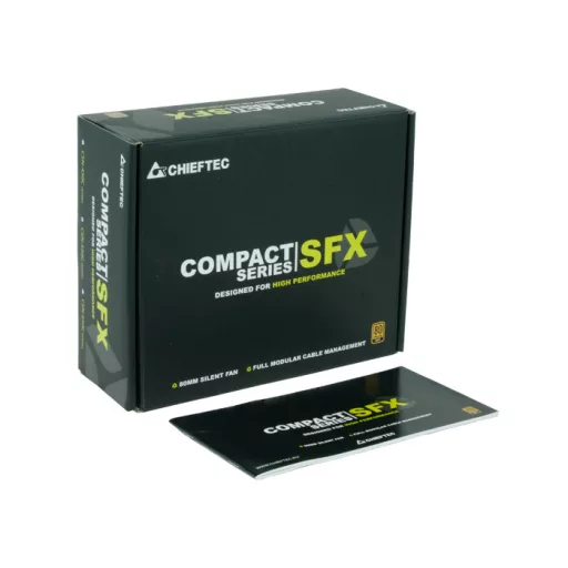 Chieftec CSN-450C 450 W 20+4 pin ATX SFX Fekete