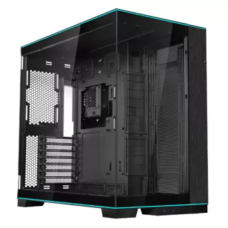 Lian Li 011 Dynamic EVO RGB O11D EVO RGB Tower Fekete
