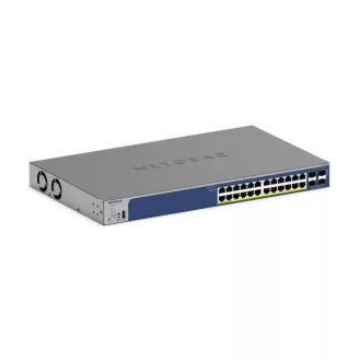 NETGEAR GS728TX L2/L3 10G Ethernet (100/1000/10000) Fekete